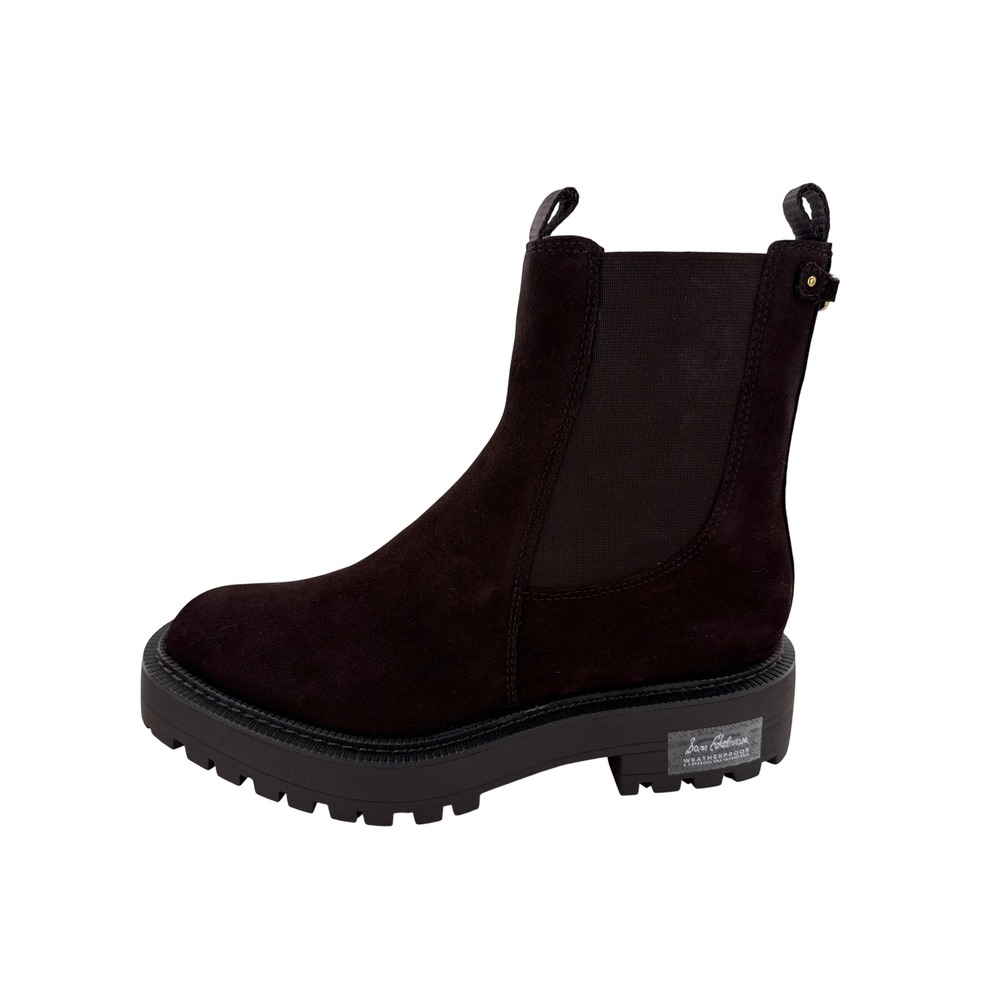 Sam Edelman Boots‎ Womens 8 Brown Laguna Chelsea Weatherproof Suede  Luguna